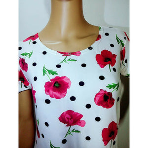 2019 Mini Dress Printed Musim Panas