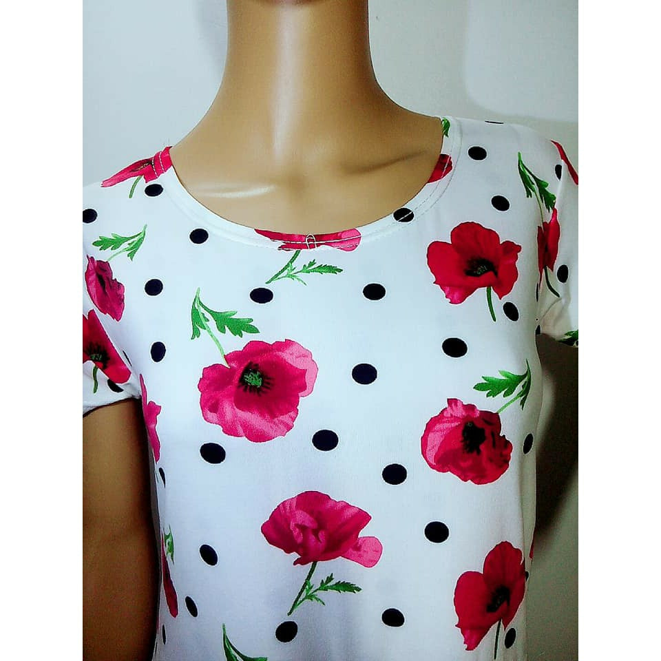 2019 Mini Dress Printed Musim Panas