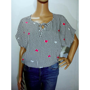 Produk Baru 2019 Blouse Printed Design Bunga Bersize Besar