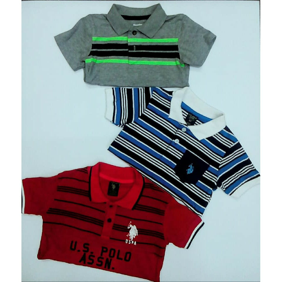 T-Shirt Berkolar Kanak-Kanak