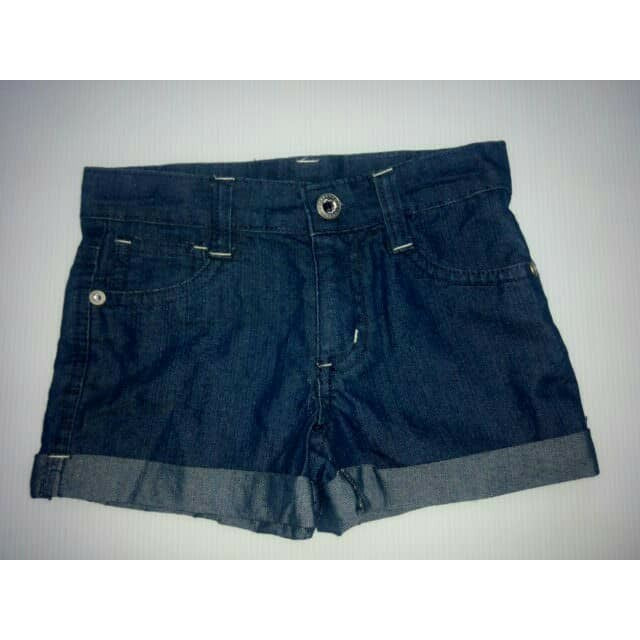 Seluar pendek Kanak-kanak Dengan Kain Jeans Lembut