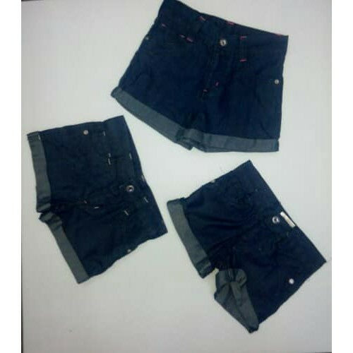 Seluar pendek Kanak-kanak Dengan Kain Jeans Lembut